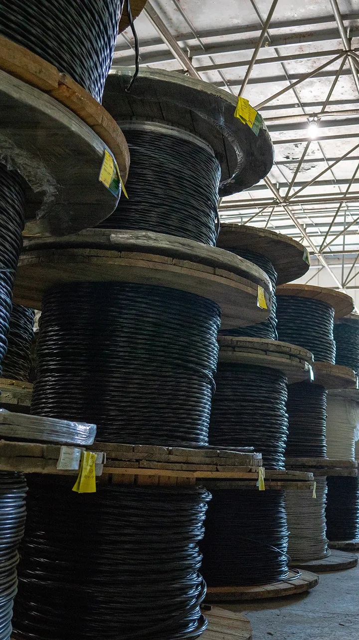 кабель на барабанах Запорізький завод кабельної продукції